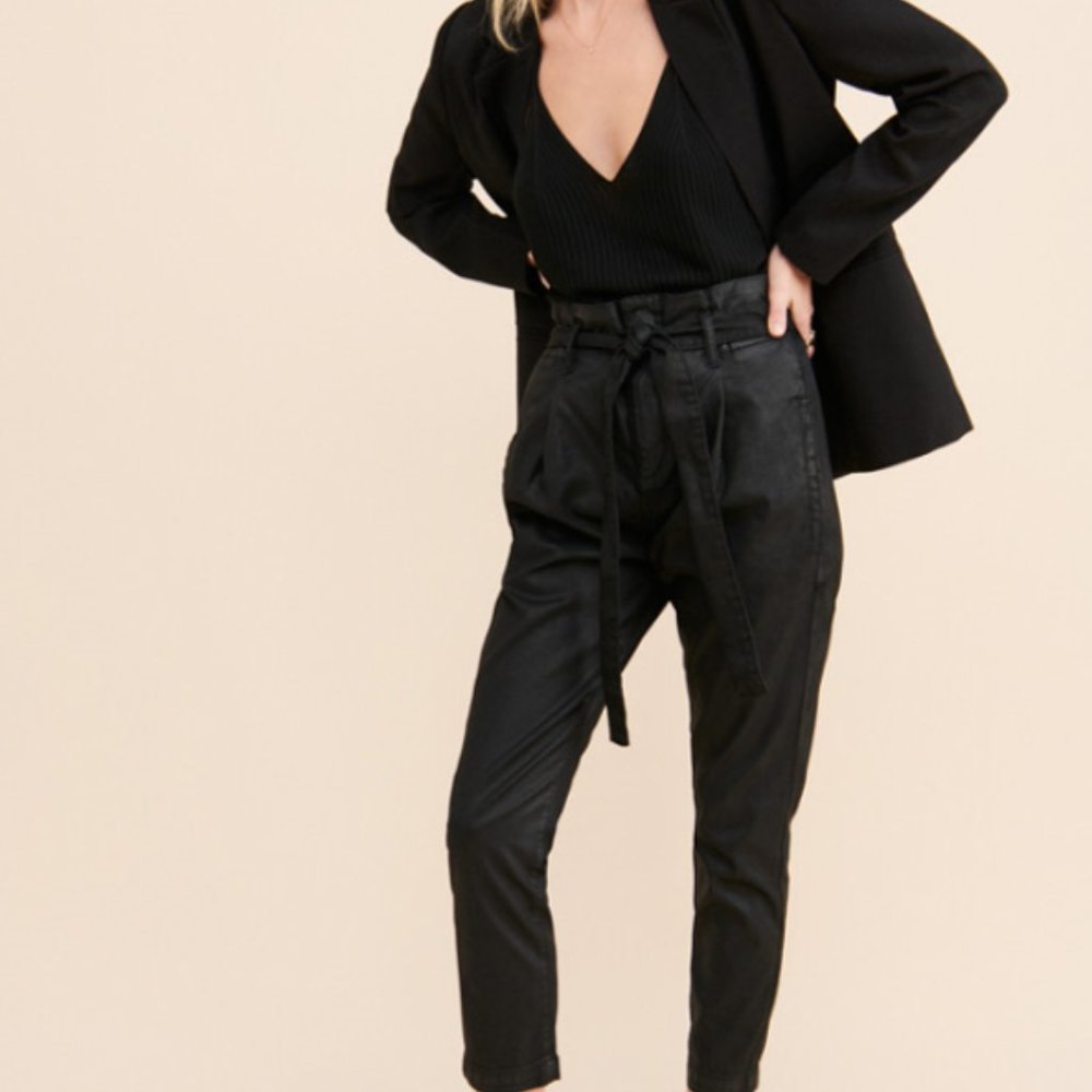 $60 OBO DL1961 Susie Paper-Bag High-Waist Jeans sz 30